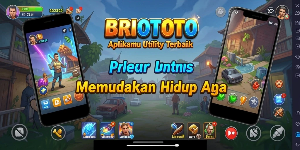 Tampilan aplikasi BRIOTOTO yang memudahkan navigasi pengguna.