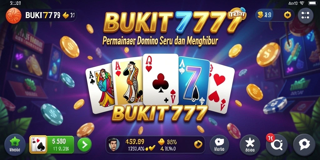 Tampilan gameplay seru BUKIT777 dengan desain yang menarik dan interaktif.