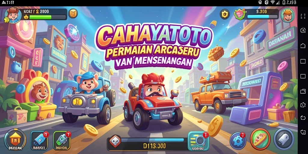 Tampilan gameplay CAHAYATOTO yang mendebarkan dan penuh aksi.