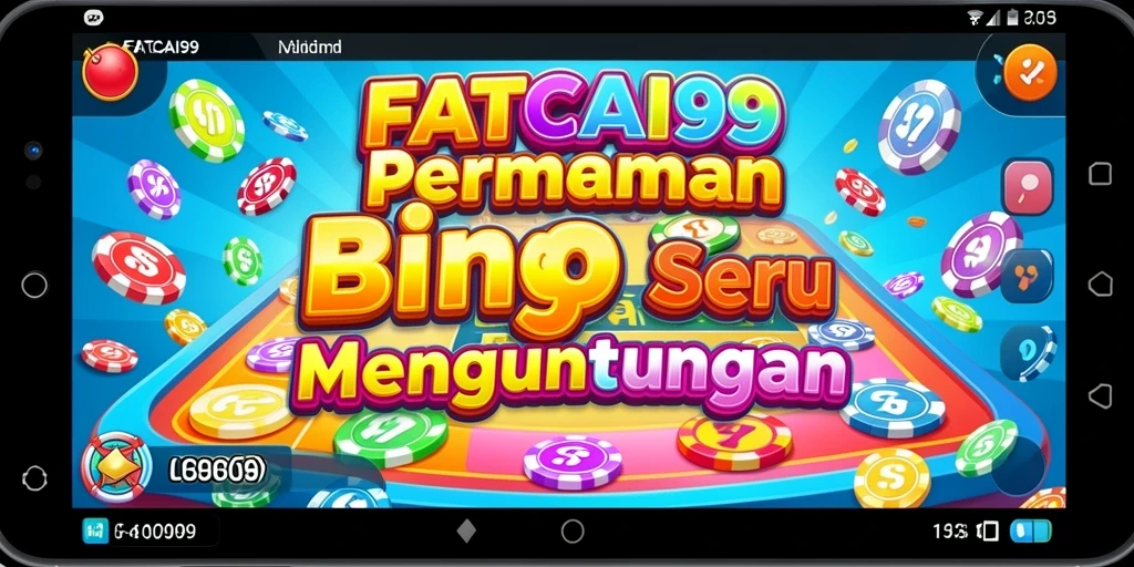 Tampilan seru permainan Bingo dalam FATCAI99.