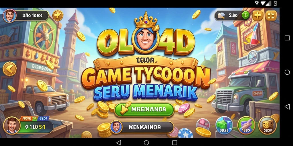 Tampilan screenshot OLLO4D yang menampilkan gameplay Tycoon yang menarik.