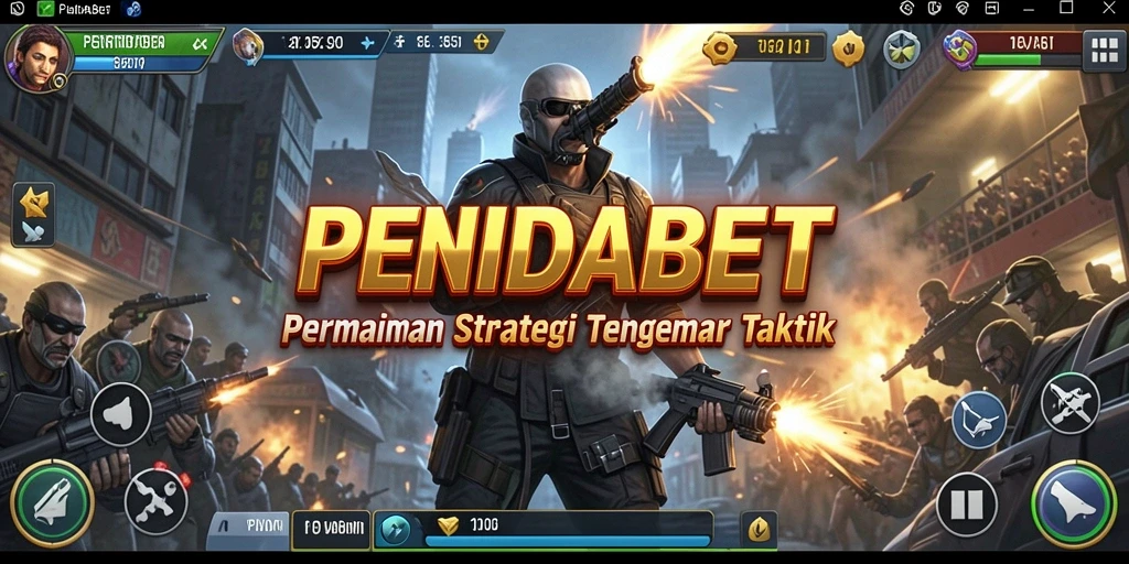 Screenshot gameplay PENIDABET menunjukkan momen strategis yang intens.