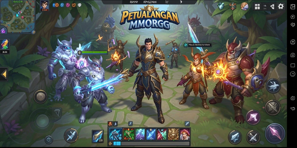 Gameplay seru RP62RP dengan petualangan epik dalam dunia fantasi.