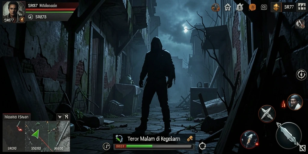 Cuplikan gameplay menegangkan dari SR877 yang penuh dengan horor.