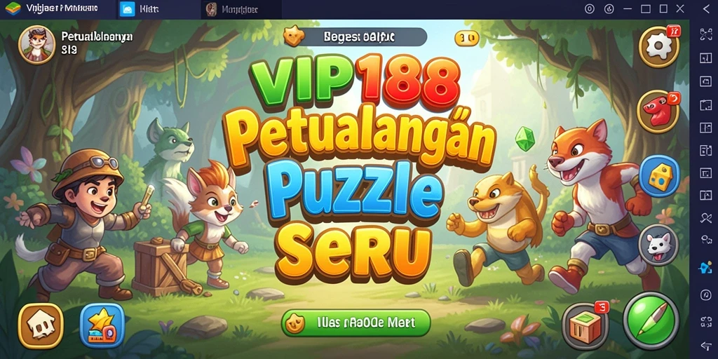 Screenshot VIP188 menampilkan gameplay thrilling dari tantangan Puzzle.